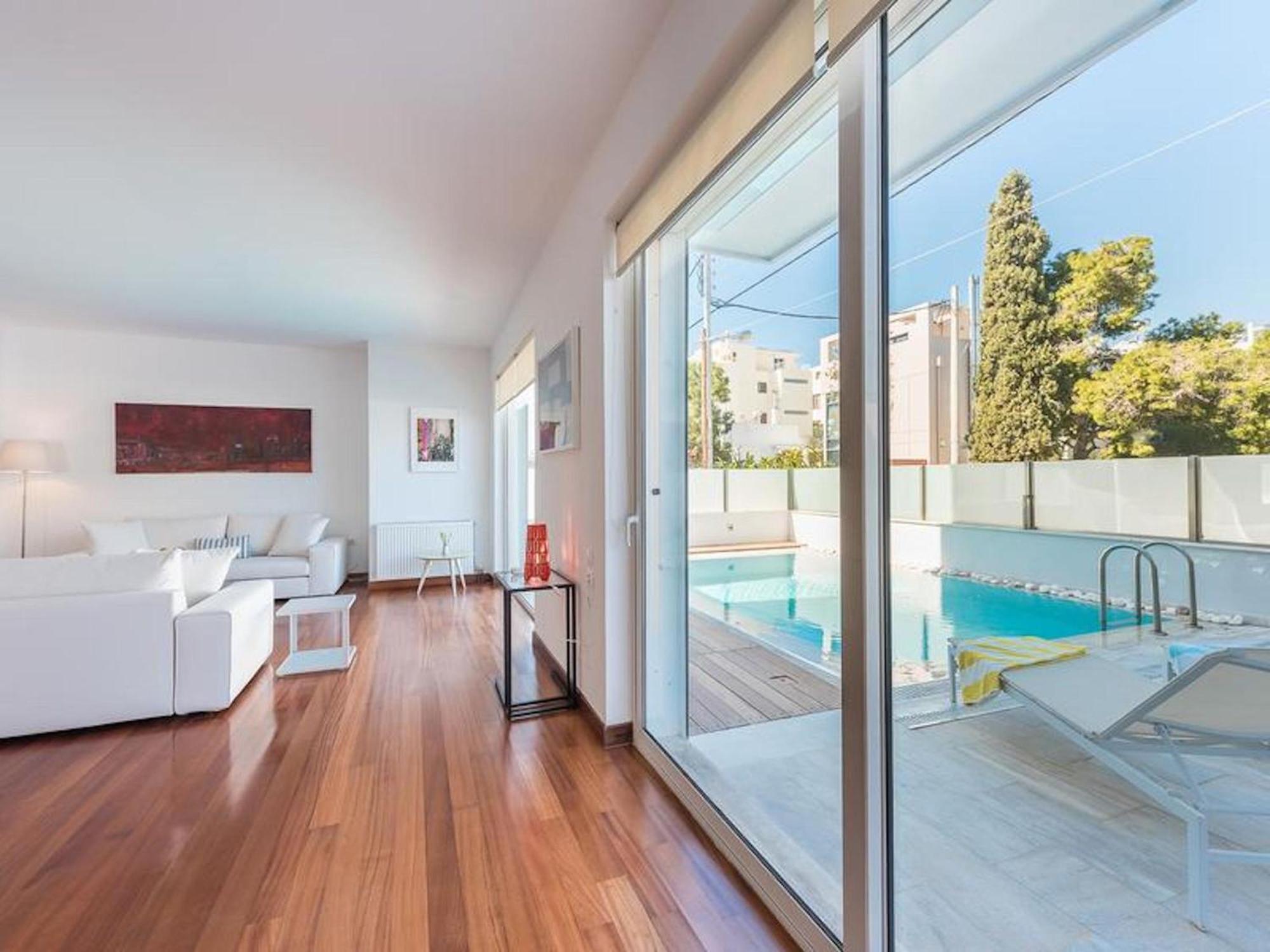 Greek Villa sunrelax with Private Pool Jacuzzi Athene Buitenkant foto
